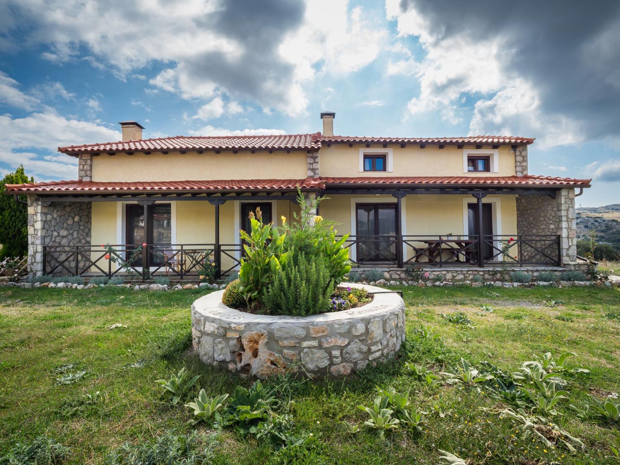 Chalet Renata 1 Livadi Arachovas Kalívia エクステリア 写真